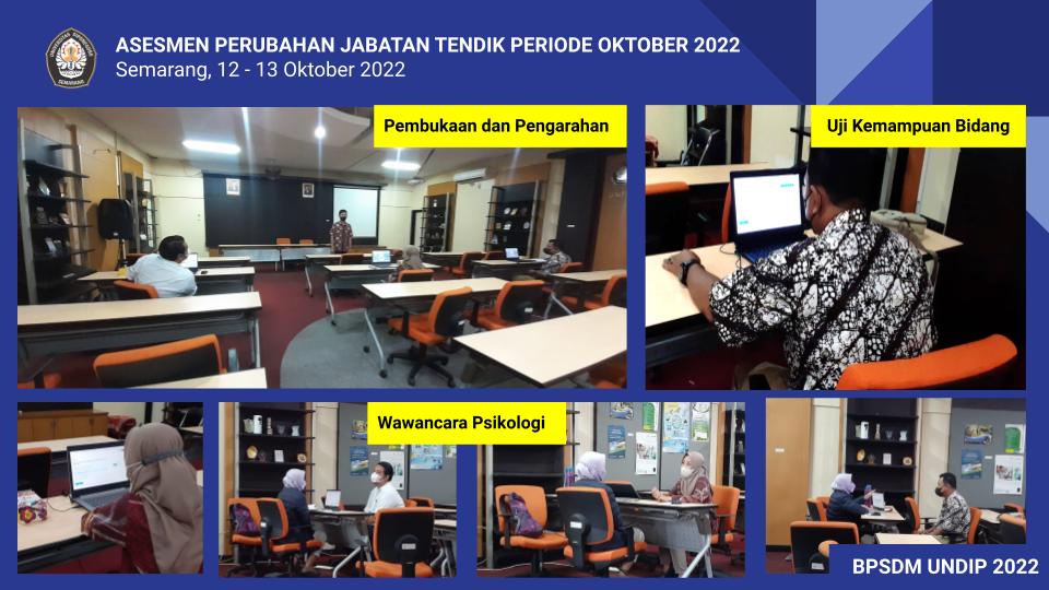 Asesmen Perubahan Jabatan Tenaga Kependidikan Periode Oktober 2022