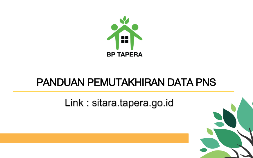 Panduan Pemutakhiran Data Tapera