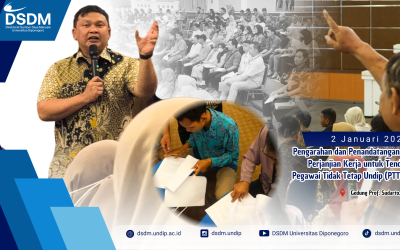 190 Tendik PTTU Lakukan Penandatanganan Perjanjian Kerja Tahun 2025