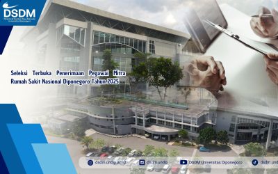 Seleksi Terbuka Penerimaan Pegawai Mitra Rumah Sakit Nasional Diponegoro Tahun 2025
