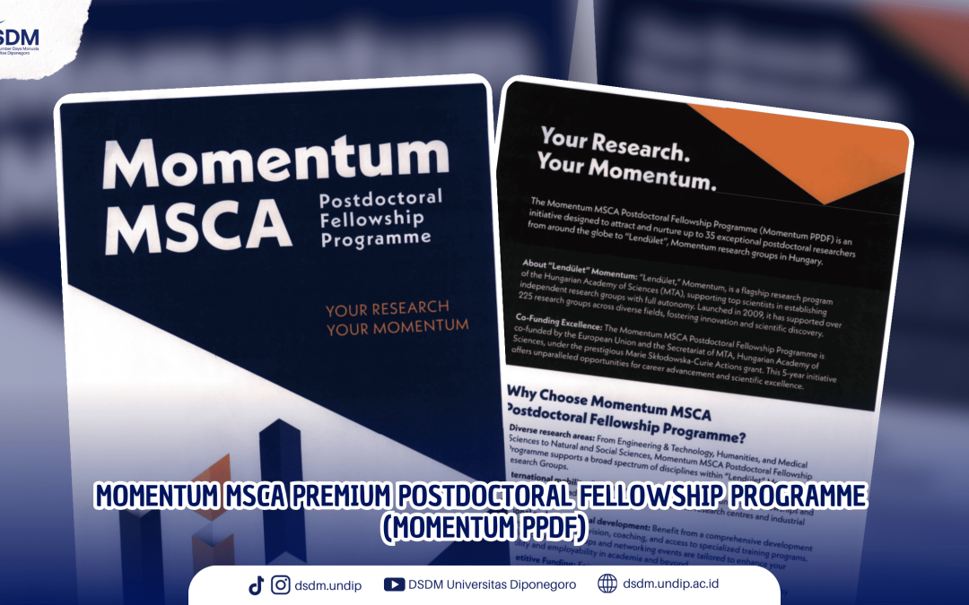 Kesempatan Beasiswa Postdoktoral ke Hongaria bagi Pegawai Undip Melalui Program Momentum PPDF