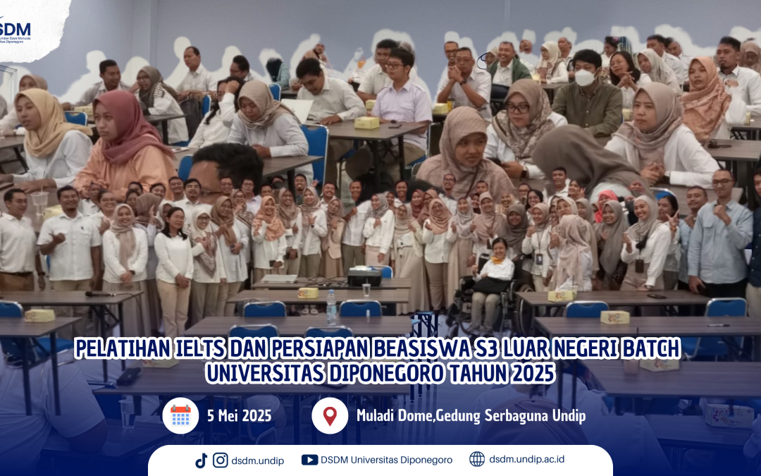 DSDM Gandeng SAC: Kembali Gelar Pelatihan IELTS dan Persiapan Beasiswa S3