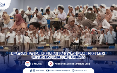 DSDM Gandeng SAC: Kembali Gelar Pelatihan IELTS dan Persiapan Beasiswa S3