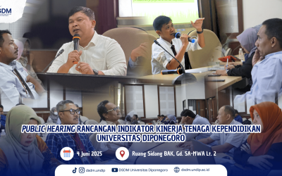 Dukung Kontribusi Tendik, Undip Susun Rancangan Penilaian Kinerja yang Komprehensif