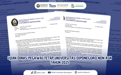 Pengumuman Pelaksanaan Ujian Dinas bagi PTU Non ASN Tahun 2025