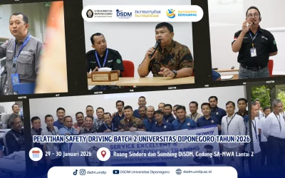 Tingkatkan Standar Keamanan Berkendara, Undip Latih 26 Pengemudi melalui Pelatihan Safety Driving Batch 2