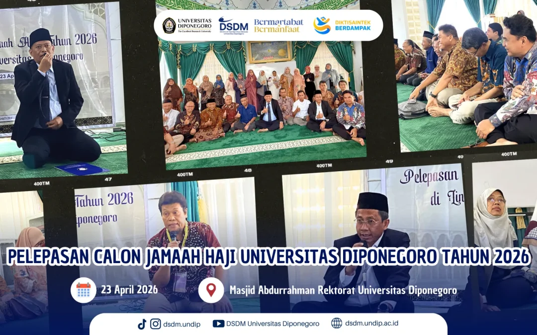 Undip Lepas 19 Calon Jamaah Haji Tahun 2026, Iringi dengan Doa dan Harapan Kebaikan