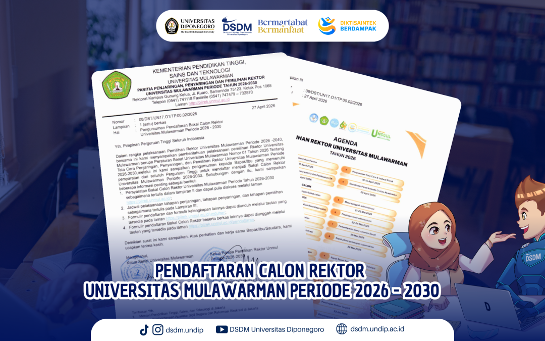 Mau Naik Level? Unmul Buka Pendaftaran Calon Rektor