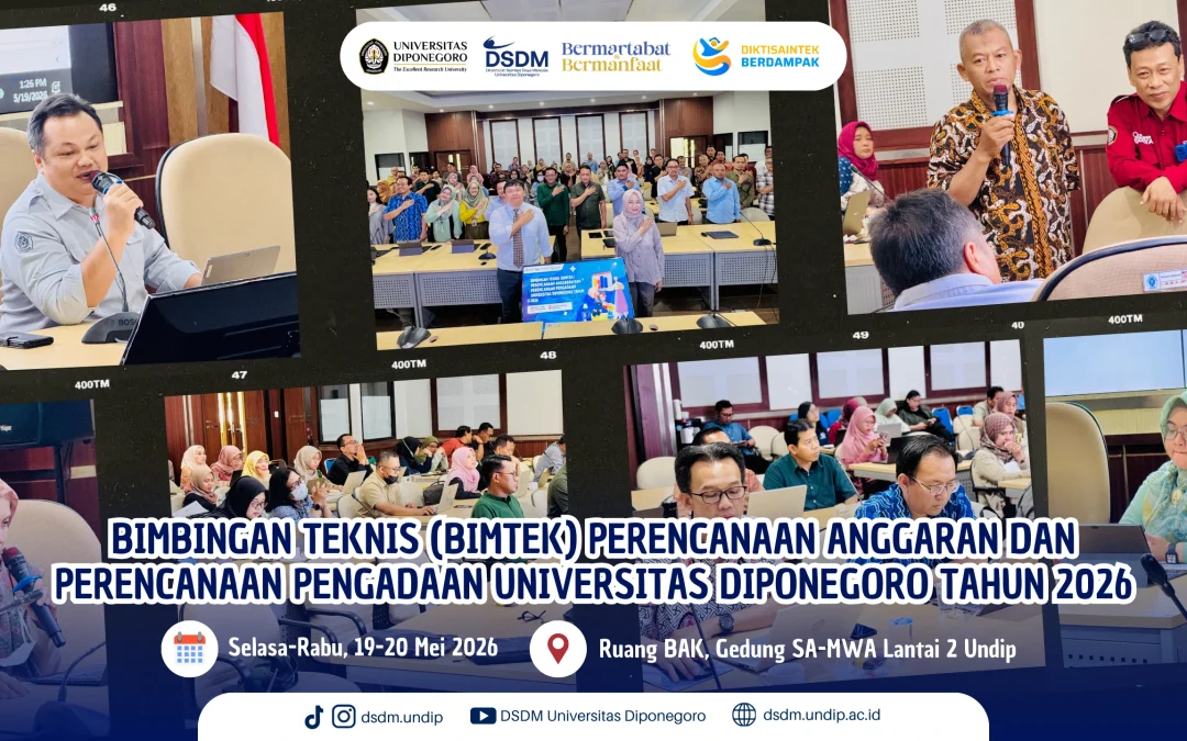 Dari Rencana Jadi Aksi: Undip Bekali Pegawai Lewat Bimtek
