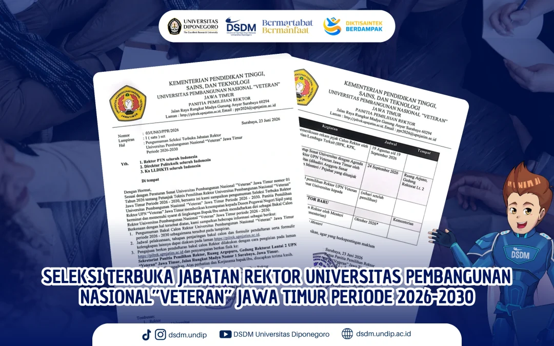 Punya Visi Besar? Saatnya Jadi Rektor UPN Veteran Jatim!