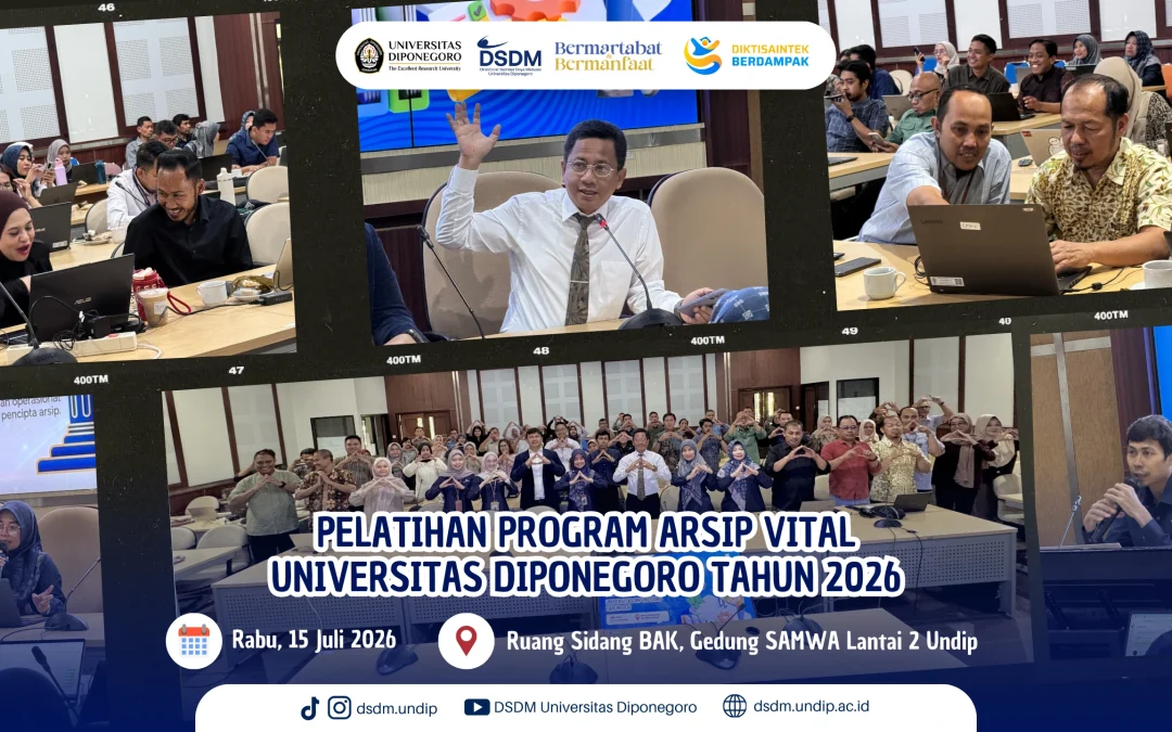 Yuk Tingkatkan Skill Pengelolaan Arsip Bareng Undip!