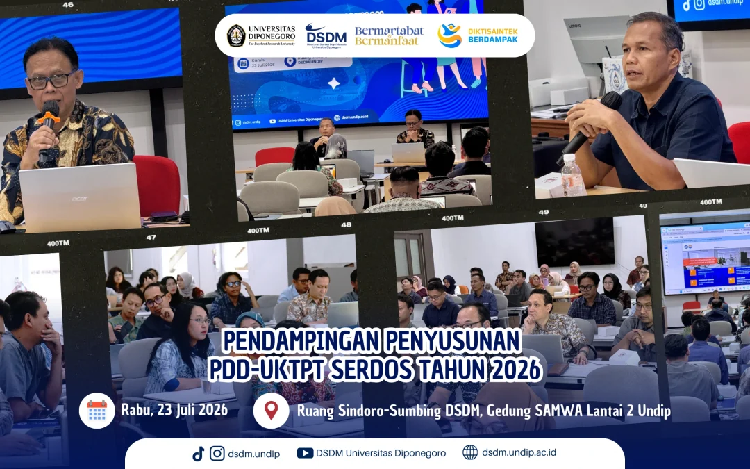 Siap Serdos 2026? Yuk Ikut Pendampingan PDD-UKTPT!