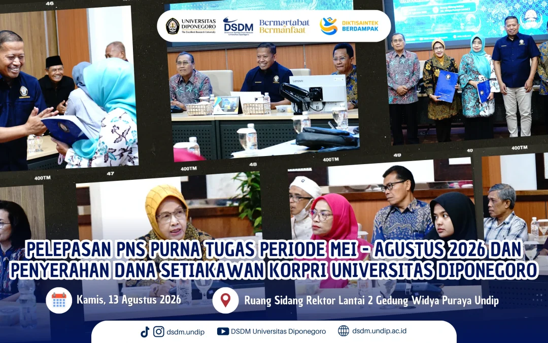 Terima Kasih atas Pengabdian, Selamat Menyambut Babak Baru